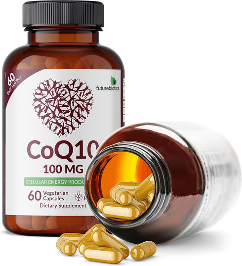 Futurebiotics CoQ10 100 MG Cellular Energy Production, 60 Vegetarian Capsules...