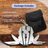 Multifunctional Stainless Steel Pliers & Mini Wrench Tool Set - Compact 5-in-1 Multipurpose Pliers & Wrench Set with Sheath - Tool Kit for Camping...