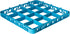 Carlisle FoodService Products RE1614 OptiClean 16 Compartment Divided Glass Rack Extender, 1.78", Blue...