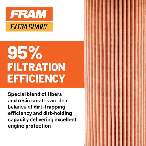 FRAM Extra Guard CH9999, 10K Mile Change Interval Cartridge Oil Filter...