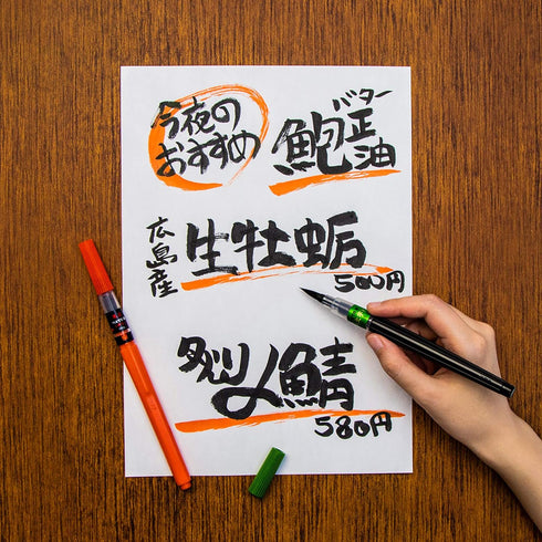 Pentel Fude Brush Pen, Bold (XFL2B)...