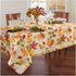 Elrene Home Fashions Autumn Leaves Fall Printed Wrinkle Resistant Tablecloth, Holiday Table Cover for Formal or Everyday Use, 52"x70" Oblong/Recta...