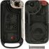 KeylessOption Replacement Keyless Entry Remote Fob Clicker Flip Key Shell Case...