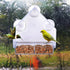 SUQ I OME Outside Wild Clear Window Mounted Bird Feeders with Strong Suction Cups, Acrylic Clear, Window Bird House Feeder for Cardinals, Blue Jay...