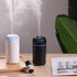Car Diffuser Humidifier USB Aromatherapy Essential Oil Air Freshener USB Cool Mist Mini Portable Diffuser for Car Home Office Bedroom (Black)...