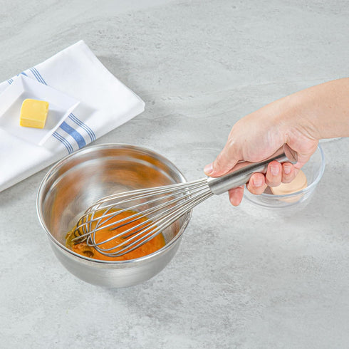 Met Lux Stainless Steel French Whisk - 12" - 1 count box...