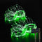 2 Pack Solar Fairy Lights Outdoor,33ft 100LED Solar Powered String Lights Waterproof,8 Modes Green Solar Christmas Lights for St. Patrick's Day,Ha...