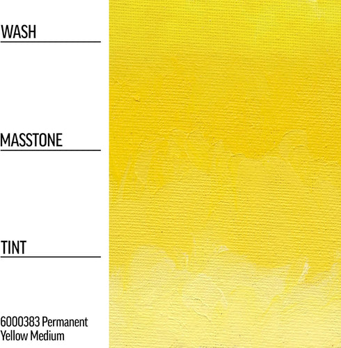 Williamsburg Artist Oil Colors by GOLDEN, Permanent Yellow Medium, 37 ml tube, Professional Oil Paint, Semi-Opaque...