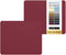 KING MOUNTAIN Canvas Repair Patch 9 x11 Inch 2 Pcs Self-Adhesive Waterproof Fabric Patch for Sofas, Tents, Furniture,Tote Bags, Car Seats (Burgund...