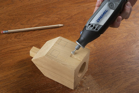 Dremel 114 Rotary Tool Accessory Carving Bit- Perfect for Wood, Plastic, and Soft Metals...