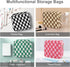 Sanitary Napkin Storage Bag, Menstrual Pad Zipper Bag Checkered Portable Period Bag Panty Liners, Tampon Storage Pouch for Teen Girls Women Ladies...