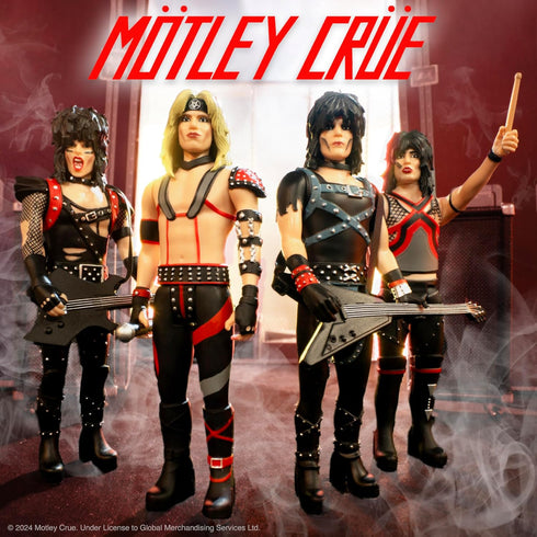 Super7 Motley Crue Vince Neil (Shout at The Devil) - 3.75" Action Figure with Accessory Heavy Metal Collectibles and Retro Toys...