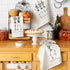 DII Halloween Hand Towels for The Kitchen Decorative Spooky & Fun Cotton Printed Dishtowel Set, 18x28, Skeletons, 3 Count...