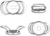 New Star Foodservice Artaste 59519 Zinc Die Cast Apple Corer and Divider with Stainless Steel Blades...