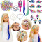 18 inch Doll Hair Accessories for American OG Girl Doll Hair Brush Rainbown Unicorn Kit Accessories Doll Hair Styling Head for Girls Gifts?No Doll...