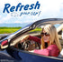 Refresh Your Car Car Air Freshener, Odor Eliminator, Set of 6 Auto Vent Sticks, Hawaiian Sunrise Scent, Refresh Your Car...