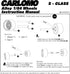Carlomo 1/64 Scale N-Class Alloy Wheels and Rubber Tires with Axles Detail Up Kits (4pcs/1 Kit) Modified Parts for 1:64 Diecast Model Cars (N018A)...