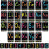 Bulletin Board Letters - ABC Alphabet Poster Classroom Decorating Set Toddler English Poster Kindergarten Elementary Classroom Nursery Home Wall D...