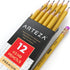 ARTEZA HB Pencils #2, Pack of 48, Wood-Cased Graphite Pencils in Bulk, Pre-Sharpened, with Latex-Free Erasers, Office & Back to School Supplies fo...