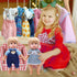 Alive Doll Clothes and Accessories - Baby Doll Dresses Fit for 10 11 12 Inch Girl Dolls, 6 Sets Doll Outfits Include Doll Dresses, Pajamas, One-Pi...