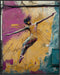 Posterizer-color paint splashes-dancer on mural street graffiti -3-Retro Art-Abstract & Modern Art-Gift for Street Art, Mural Fans- unframed wall ...