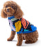 Rocky Thermal Jacket Clothes Fleece Lined Sweater for Dogs, Puppies, Warm Coat Bodysuit Onesie One Piece Vest Pet Jammies with Leg Warmers for Sma...