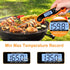 Instant Read Meat Thermometer - CA001 Digital Oven Cooking Food Min Max Thermometer Magnetic Waterproof with Backlight for Adults Kitchen Grill St...
