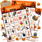 V-Opitos Large Size Halloween Bingo Game Card for Kids/Adults, 6''×8.5” - 28 Players - Halloween Games for Family/School Classroom/Large Group, Ha...