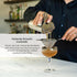 A Bar Above Stainless Steel Fine Mesh Cocktail Strainer, 304 Conical Sieve with Ergonomic Handle, Rustproof Bartender Tool for Double-Straining Te...