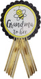 Bee-utiful Grandma-to-Be Handmade Baby Shower Pin Bee Badge for Nona to wear Sprinkle Gender Reveal by Amy's Bubbling Boutique...