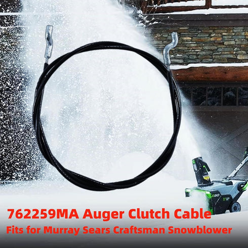 762259MA Auger Clutch Cable Fits for Murray Sears Craftsman Snowblower Drive Cable 762259 1501124 1501124MA...