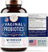 Vaginal Probiotics for Women - 19Bil CFU Lactobacillus Salivarius Probiotic for PH Balance, Digestive, Gut Health - Feminine Balance Complex Probi...