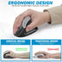 Wireless Vertical Ergonomic Mouse, Multi-Device(Bluetooth + 2.4G Connection), 4 Adjustable DPI, 7 Buttons Computer Mouse for PC, Laptop, Desktop, ...