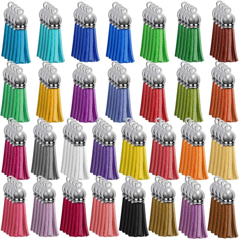 Paxcoo 120pcs Acrylic Keychain Blanks & Rings Bulk for DIY Craft Supplies...