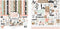 Echo Park Paper Collection Bundle: Our Wedding 12 x 12 Collection Kit + Our Wedding 12 x 12 Cardstock Elements Sticker Sheet...