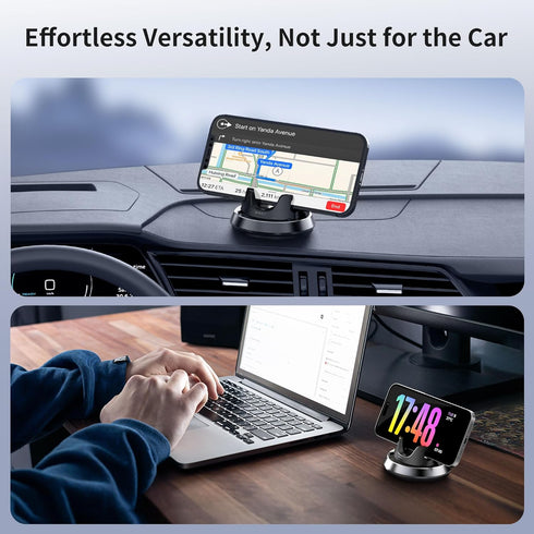 MEIDI Dashboard Phone Holder, Car Phone Holder Mount, Thickness Adjustable Car Cell Phone Cradle......