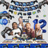 12th Birthday Decorations for Kids-Gaming Party Decorations for Gamer-HAPPY BIRTHDAY Gaming Banner Video Game Table Cover Controller Balloon Cake ...