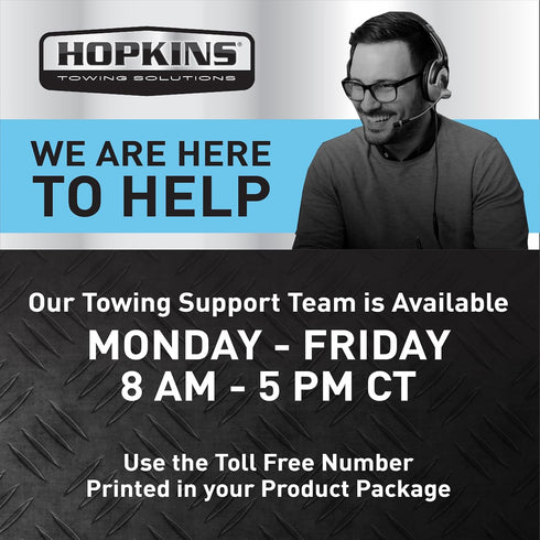 Hopkins Towing Solutions 47565 Round Adapter...