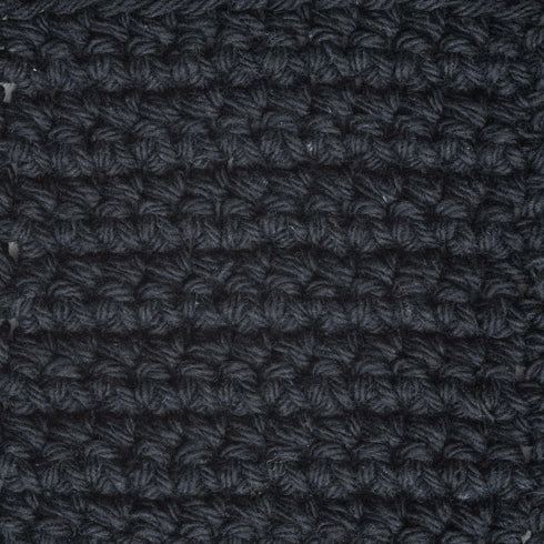 Bernat Handicrafter Cotton Solids Yarn, 1.75 oz, Gauge 4 Medium, 100% Cotton, Black Licorice......