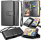 Galaxy A21 Case, for Samsung Galaxy A21 Wallet Case, Takfox PU Leather w 9 ID Credit Card Holder Slots Folio Flip Magnetic Detachable Hard Cover C...