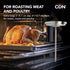 CDN Ovenproof Meat Thermometer – Glow Dial | ProAccurate® | Waterproof | 2" Dial | For Roasting, Poultry, Beef | Recalibratable | Easy-Read | IRM2...
