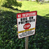 Beware Of Dog Signs For Fence No Trespassing Dog On Premises Sign For Garden Dogs Warning Signs For Property Funny Metal Tin Signs Dog In Yard Sig...