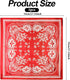 2 Pcs 27.5'' Large Bandanas Silk Square Head Scarfs Scarves Satin Head Scarf Hair Scarf Silk Head Scarf Silk Bandana Silk Hair Wrap Neck Scarf for...
