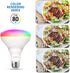 ANWIO Smart Light Bulb BR30 RGB Color Changing LED WiFi Dimmable Multicolor Light Bulbs E26 Base, Compatible with Alexa, Google Assistant, No Hub ...