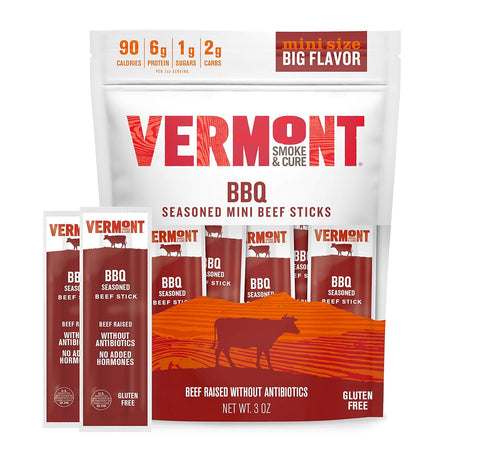 Vermont Smoke & Cure Abf Bbq Beef Sticks, 3 Oz...