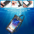 6 Pack Multicolor Universal Waterproof Phone Pouch, Large Phone Waterproof Case Dry Bag (Protection Level: IP68) Outdoor for Apple iPhone,Samsung,...