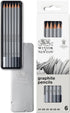Winsor & Newton Studio Collection Artist Pencils, Graphite Pencils, Set of 6...