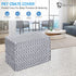Morezi Dog Crate Cover for Wire Crates, Heavy Nylon Waterproof, Fits Most 36" inch Dog Crates, Easy to Put On, Take Off, and Adjust - Cover only -...
