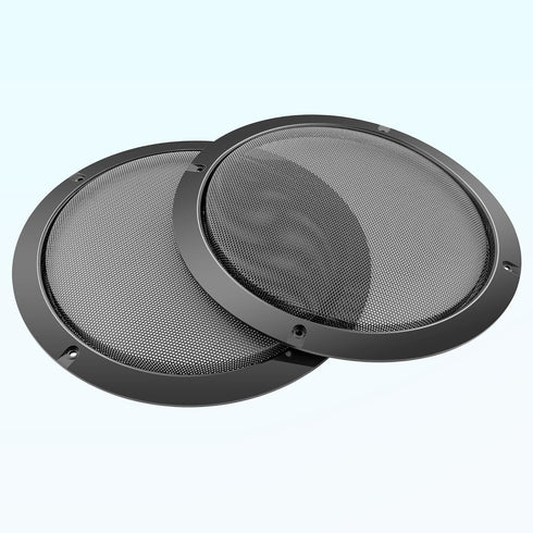 8 inch Metal Mesh Round Speaker Grill Cover, Universal Radio Speaker Grills Decorative for Car Speaker Mounting Home Audio DIY, Mesh Subwoofer Gri...