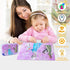 LELEMON Pretty Girl Puzzles for Kids Ages 4-8, 60 Piece Snowman Puzzles for Kids Ages 3-5,Children Jigsaw Puzzles Kids Puzzles in a Metal Box,Educ...